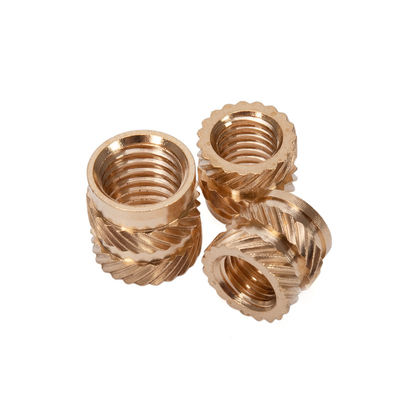 8mm 10mm 12mm 14mm 16mm 20mm 25mm 30mm 35mm 40mm 50mm Messing Warmte Inzet Nut voor Plastic M2 M3 M4 M5 M6 M8 M10 Gedrukt noten