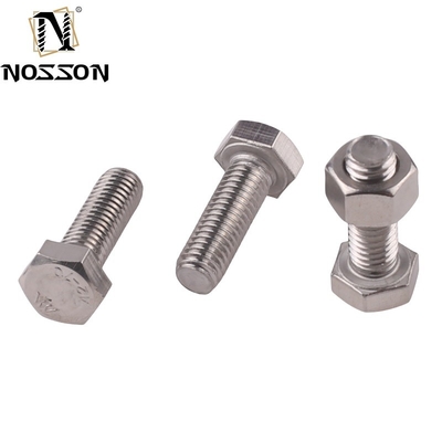 Duurzame M3 M4 M5 M6 M8 M10 M12 M14 M16 M20 Metrische moerbout schroefmachines met een eenvoudige afwerking en een HEX-hoofdstijl