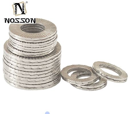 Gezondheidszorg M3M4M5M6M8M10M12M14M16M18M20M22M24M27m30 Spring Lock Washers Custom Carbon Steel Dacromet Double Stack DIN25201