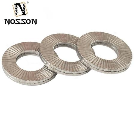 Gezondheidszorg M3M4M5M6M8M10M12M14M16M18M20M22M24M27m30 Spring Lock Washers Custom Carbon Steel Dacromet Double Stack DIN25201