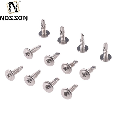 ST4.2 Metrisch meetsysteem Carbon Steel Dacromet Hex Head Self Drilling Screw met flens voor industriële sterkte