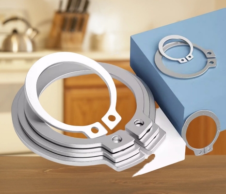 Stainless Steel Wedge Retaining Rings met ISO-standaardmateriaal in M3M4M5M6M8M10M12M14M16M240M18M20M22M24M27 maten