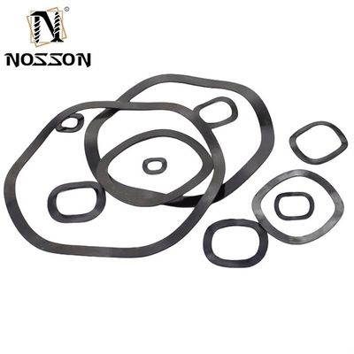 65 Manganes staal Split Style Wave Spring Bearings Washer M3-M80 DIN137 Carbon Steel DIN PE PE Bag Cartonplaat 137 ISO Zwart