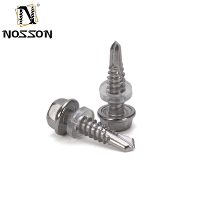 Roofschroeven voor zelfboren met rubberwasser ST3.9 ST4.2 ST4.8 ST5.5 ST6.3 voor daken