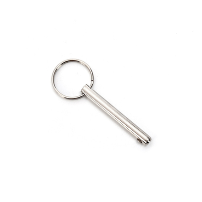 Pin Shaft geladen zuiger met heldere afwerking roestvrij staal snel loslaten bal slot pin en ergonomische drukknop handgreep