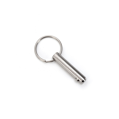 Pin Shaft geladen zuiger met heldere afwerking roestvrij staal snel loslaten bal slot pin en ergonomische drukknop handgreep