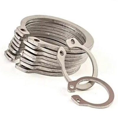 Grootte M3-M27 Mining Application Stainless Steel 304 DIN 471 Circlip Washer Retaining Ring for Shaft Gemaakt van aluminium