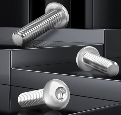 Metalen knop gesloten Philips Hex hoofd Chicago Zwarte oxide bindend boek schroef Man Vrouw