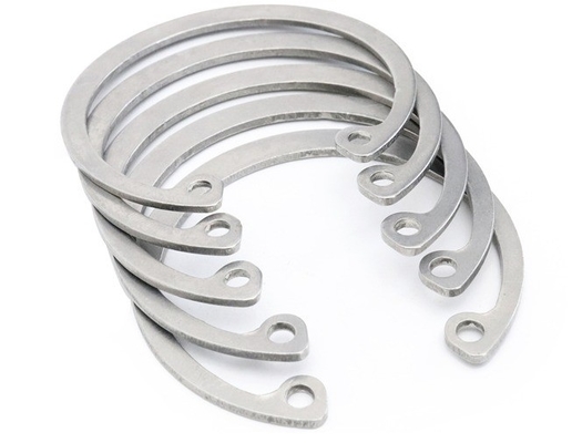 Roestvrijstalen cirkel DIN 471 voor M3M4M5M6M8M10M12M14M16M240M18M20M22M24M27 Bronzen materiaal maatwerk Grootte Zware industrie