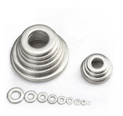 Zware industrie M5 M6 M8 M10 Roestvrij staal 304 316 DIN125 Flat Washer met GB Standard Plain