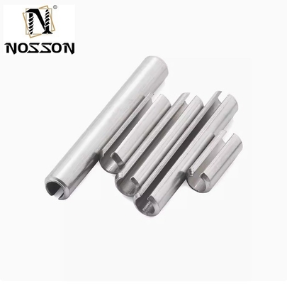 Langere levensduur TiCN Finish Slotted Elastic Spring Pins DIN 1444 voor cilindrische locatie en standaardprestaties