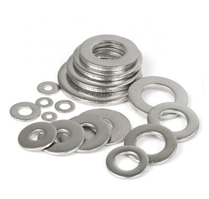 Zware industrie M5 M6 M8 M10 Roestvrij staal 304 316 DIN125 Flat Washer met GB Standard Plain