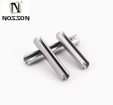 Langere levensduur TiCN Finish Slotted Elastic Spring Pins DIN 1444 voor cilindrische locatie en standaardprestaties