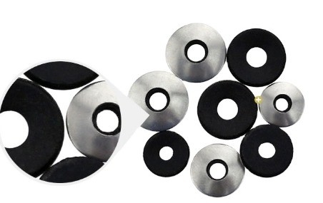 Hoge sterkte roestvrij staal 201/304/316 platte wasmachines met EPDM gasket rubber waterdicht plain wasmachine JIS standaard