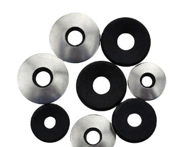 Hoge sterkte roestvrij staal 201/304/316 platte wasmachines met EPDM gasket rubber waterdicht plain wasmachine JIS standaard