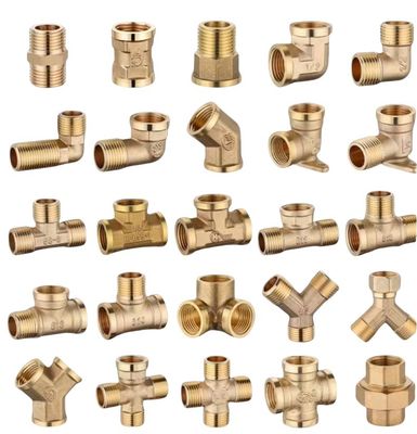 Op maat gemaakte ondersteuning OEM 1/2 &quot;-2&quot; gelijk koper buis Fitting Tee voor corrosiebestendige waterleidingen en koper koper Fittings
