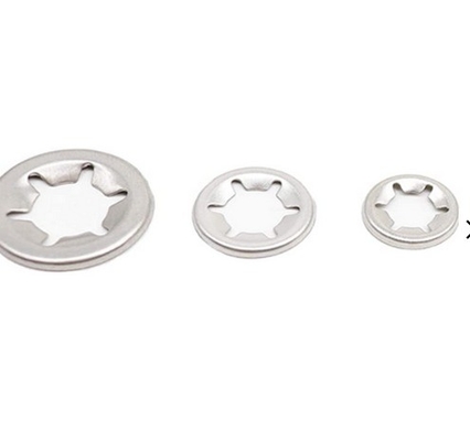 Plain Finish M12 Starlock Washer Interne tandslot voor roestvrij staal 304 Lagerklem en koolstofstaal Standard JIS M12
