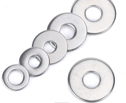 SS304 SS316 DIN125 M6 Flat Washer voor Spring Lock Washers Plain