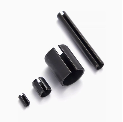 Langere levensduur TiCN Finish roestvrijstalen veerpinnen DIN 1444 Split Spring Dowel Lock Pin voor elektronicaproductie