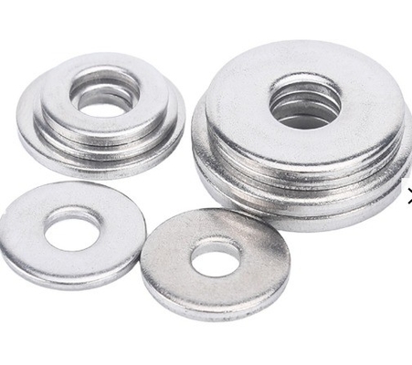 SS304 SS316 DIN125 M6 Flat Washer voor Spring Lock Washers Plain
