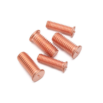 Duurzame M3-M12 GB standaard lasbouten van helder koolstofstaal met koperbeplating en puntontsteking