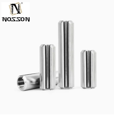 304 316 A2 A4 roestvrij staal veerpen Din 1481 Stoomoxydnitride afwerking voor zware toepassingen