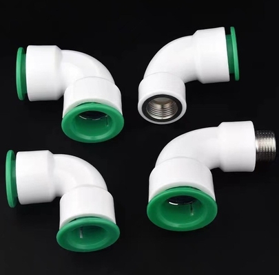 Uitstekende prestaties Ronde kop PPR Quick Pipe Fitting Water Union Plastic Reducing Adapter voor ODM Customized Support