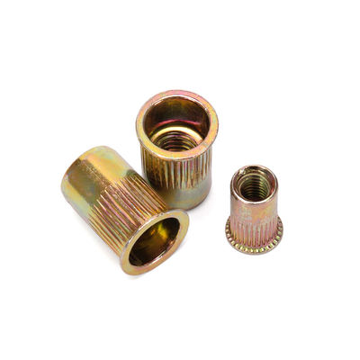 Waterbehandeling Aanpasbaar 304 roestvrij staal Countersunk Rivet Nuts met gekneusd lichaam ontwerp