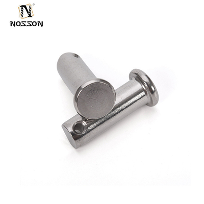 Clevis Pins Standard DIN1444 SUS304 Roestvrij staal Flat Headed Dowel Pin Fixing Pin M3 M4 M5 M6 M8 M10 Pin Shaft met gaten