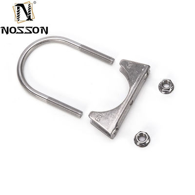 INCH-meetsysteem ANSI/ASME-standaard U-boolt koolstofstaal uitlaatstaalmufflerbuisklemmen voor auto's M5 M6 M8 M10