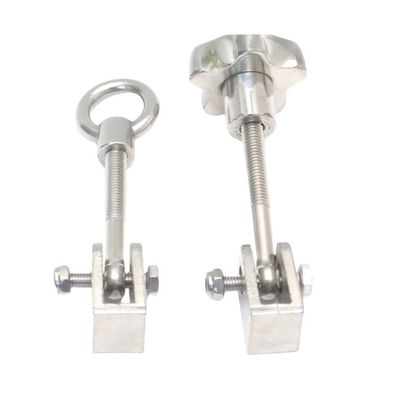 Metersysteem Imperial Inch 304 Roestvrij staal Plum Blossom Handle Schroef Stervormig Handle Rubber Hout Hand Twisted Bolt