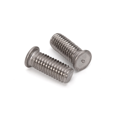 JIS-standaard roestvrij staal 303 304 zelfgeweld staafschroeven met ongecoate aluminiumcoating en heldere afwerking