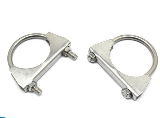 Custom Exhaust System roestvrij staal U Bolt Muffler Clamp met metrisch meetsysteem Standard en Standard