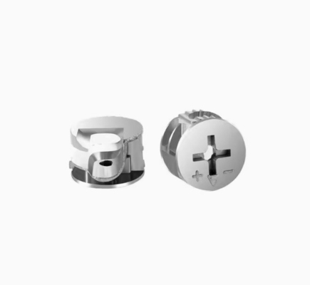 Zinklegering 10 connectoren Plug Mini Fix Cabinet Connector Cam Lock voor snelle en gemakkelijke assemblage
