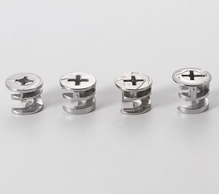Zinklegering 10 connectoren Plug Mini Fix Cabinet Connector Cam Lock voor snelle en gemakkelijke assemblage