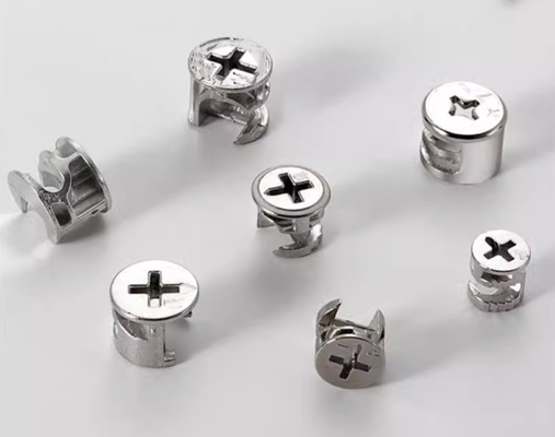 Robuuste constructie meubel connector montage zink legering cam slot met bout en 10 connectoren plug