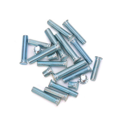 ANSI/ASME-standaard SS316 Splijtkop Zelfgeklemde stuwdrukknapschroef voor dun metaalplaat aluminiummateriaal