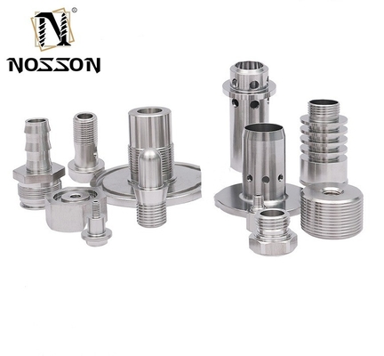 Professionele op maat gemaakte precisie CNC-draaiing van roestvrijstalen as voor gelijk koolstofstaal en aluminium