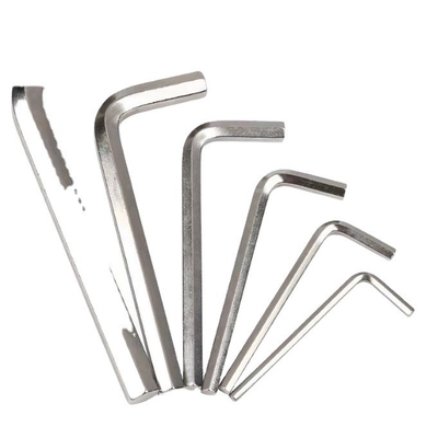 Duurzame L-vormige hexenschraap set koolstofstaal 3mm 4mm 5mm 6mm industriële kwaliteit Allen Sleutel set Max. koppelcapaciteit 2000lb-ft