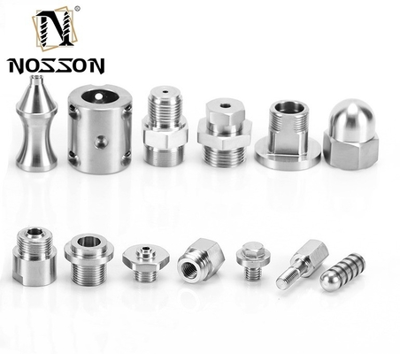Buizen van roestvrij staal Messing Aluminium Plastic Customized CNC Precision Milling Turning Machining Parts met Square Head Code