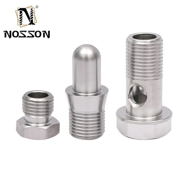Buizen van roestvrij staal Messing Aluminium Plastic Customized CNC Precision Milling Turning Machining Parts met Square Head Code