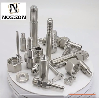 Precisie roestvrij staal aluminium titanium CNC-bewerking frezen draaiende onderdelen met drukverbinding en OBM-ondersteuning