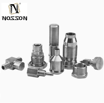 Precisie roestvrij staal aluminium titanium CNC-bewerking frezen draaiende onderdelen met drukverbinding en OBM-ondersteuning