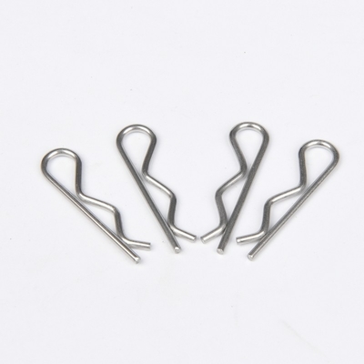 Roestvrij staal A2 A4 R Pins Shaft Retention Pin Hair Spring Cotter Pin met DIN94-standaard en langere levensduur TiCN-afwerking