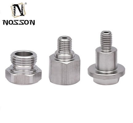 Custom roestvrij staal mechanisch onderdeel CNC bewerkingspijplijnen Verbind met gelijkwaardige hoge precisie CNC-diensten 1/2' 4