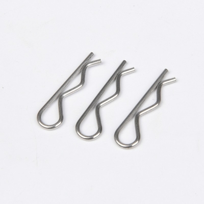 304 316 A2 A4 Roestvrij staal Stoomoxide Nitride Afwerking R-vorm Split Pins Cotter Clips voor de bouw in heldere afwerking