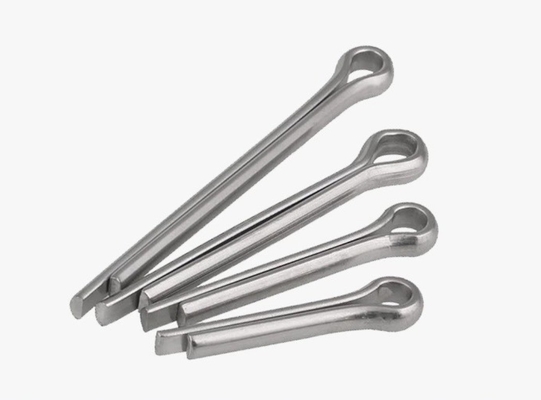 A2 A4 304 316 gegalvaniseerde Cotter Spring Pins conform DIN94 voor zware toepassingen