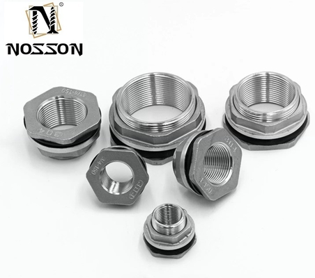 Gelijke tepelverbinding Koperen watertankverbinding 1/2&quot; 3/4&quot; 1&quot; Mannelijke Messing Pipe Single Loose Key Swivel Fittings Nut Jointer
