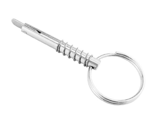 Marine Grade Boat Quick Release Pin met drop spring roestvrijstalen pin Diameter x bruikbare lengte Pack 2 316 legeringsstaal
