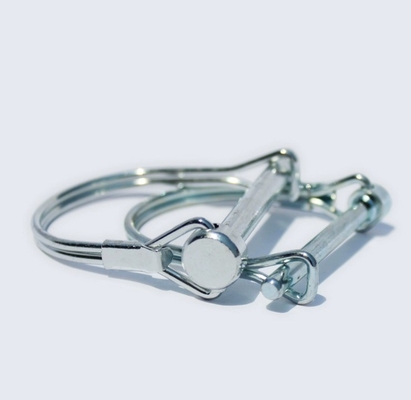 Snel loskoppelingen zware draad slotspeld voor aanhangwagens 1/4 &quot; Square Tab Snapper Hitch Pin gemaakt van A2 roestvrij staal